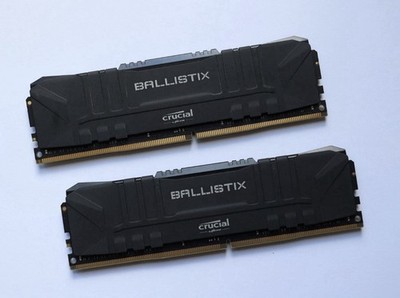 Crucial Ballistix DDR4 SDRAM DIMM 288-Pin 2 Modules Computer Memory RAM