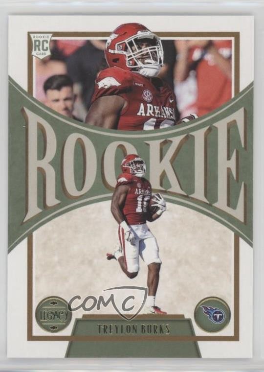 2022 Panini Legacy Rookies Treylon Burks #155 Rookie RC 0r5n