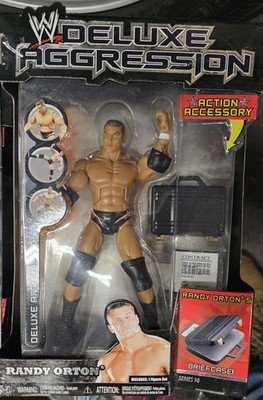 WWE Randy Orton Jakks Deluxe Aggression Series 10 Action Figure 2005
