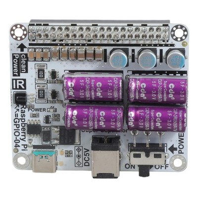 HiFi Power Filter Farad Capacitor Effective Power Purification Board For RPi