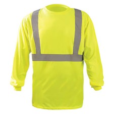 Occunomix Lux-Lst2bx-Y5x Unisex Long Sleeve T-Shirt, Polyester, Pullover,