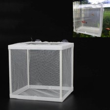 Aquarium Fish Breeding Isolation Box, Easy Install, 16.2x14x15.3cm, Safe for Fry