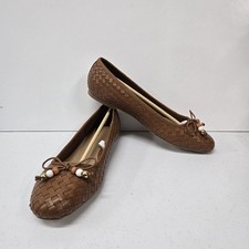 Women s Merritt Flats with Memory Foam Insole - Universal Thread Brown Beads