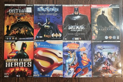 Brady Games Prima Official Strategy Guide Batman Superman DC Universe Lot Of 8 