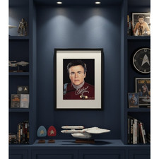 Walter Koenig Autographed 11X14 Framed & Matted Star Trek Chekov