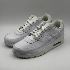 Nike Air Max 90 LTR Triple White Youth Size 7Y — listing 5