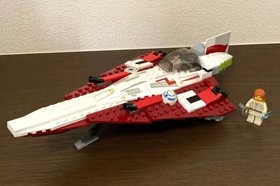Used Lego 7143 Star Wars Jedi Starfighter Japan