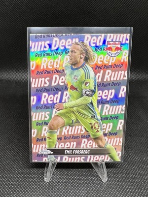 2024 Topps Chrome MLS Emil Forsberg #TT-7 Team Tags New York Red Bull