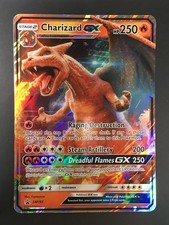 Pokemon TCG Charizard GX SM195 SM Black Star JUMBO Card Holo NM/M