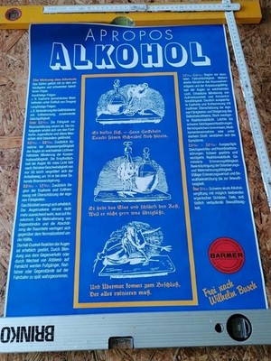 Plakat Poster Werbung Barmer Krankenkasse Reklame Gesundheit 