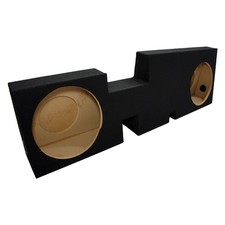 ASC Car 12" Fits 17-25 Ford F-250 Supercrew Crew Cab Sealed Dual Sub Box