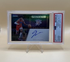 2023-24 PANINI COURT KINGS PRIVATE SIGNINGS JALEN WILLIAMS ON CARD AUTO PSA 10 