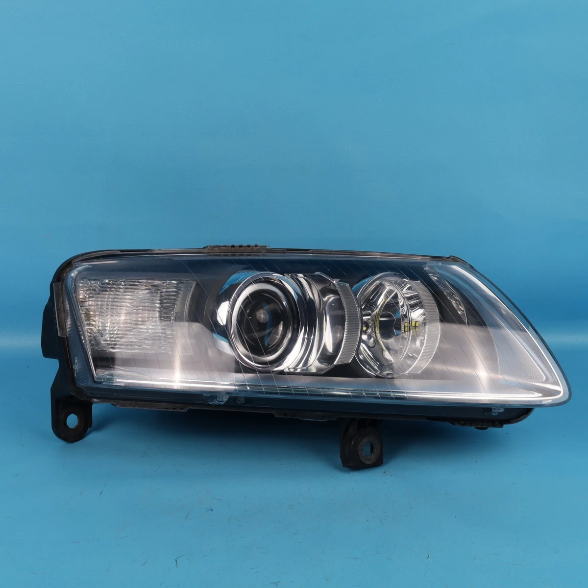 Paire De Phares Avant (D+G) Audi A6 C6 / Allroad C6 – Halogène Chrome – Neuf