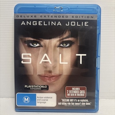 Salt Blu Ray Deluxe Edition Feat Angelina Jolie Region ABC Free Postage