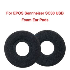 Replacement Foam Ear Pads for EPOS Sennheiser SC30 USB Headphones