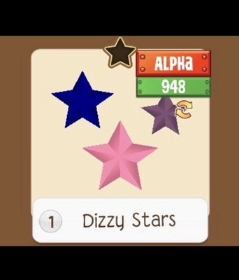 Dizzy Stars Alpha Game Item Asset Unique Virtual Collectible 948