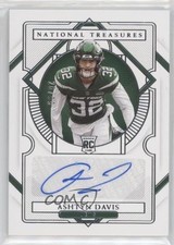 2020 Panini National Treasures Rookie Signatures 26/99 Ashtyn Davis Auto 6ns