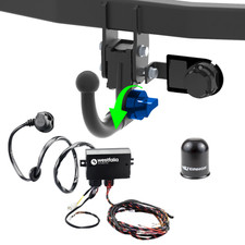 Für BMW X5 E70 07-13 Anhängerkupplung abnehmbar +ES 13p SPEZ