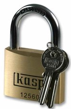 Image of KASP SECURITY - Premium Brass Padlock Keyed Alike 60mm