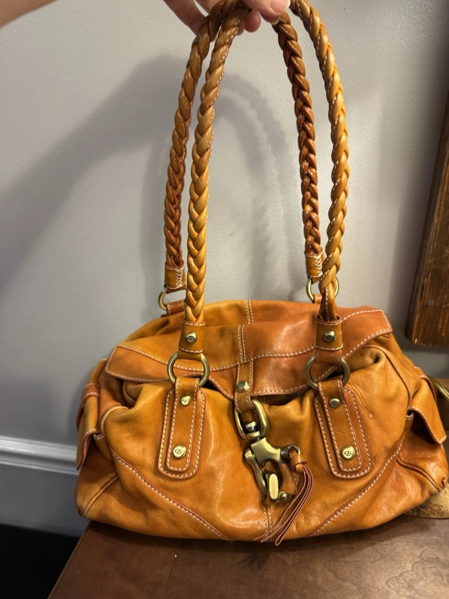 Francesco Biasia Leather Exterior Satchel/Top Handle Bag Handbags