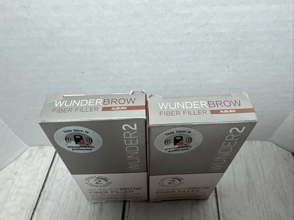 Wunder2 Wunderbrow Fiber Filler Brow Eyebrow Powder Auburn 0.07 oz 2 Boxes - Image 4 of 4