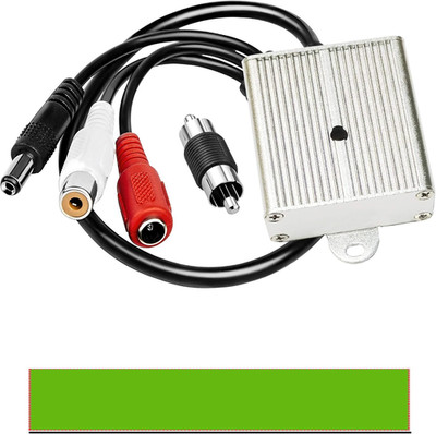 CCTV Microphone Audio Outdoor Security Gift RCA Tiny Surveillance Mic DVR High S