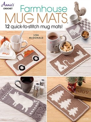 Farmhouse Mug Mats by Lisa McDonald (Paperback Book)