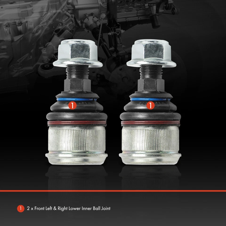 2 piezas rótula interior inferior delantera para Mercedes-Benz CLS500 E320 S500 SL400 SL550 Foto 2 de 4