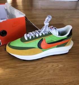 nike ld waffle sacai green gusto