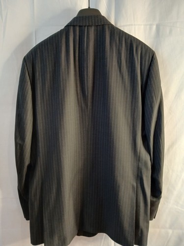 Claborne Grey Pinstriped Suit jacket for men sizes 44R - Picture 2 of 2