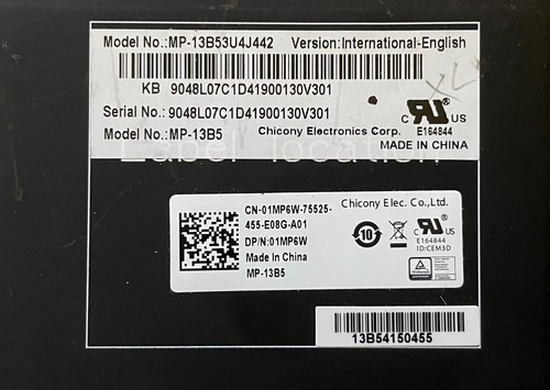 Touches de remplacement clavier pour ordinateurs portables Dell Inspiron série 17 7000 rétroéclairés US - Photo 11/11