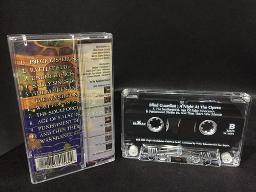 Blind Guardian A Night at the Opera Cassette Tape (BMG Thailand 2002) - Picture 4 of 4