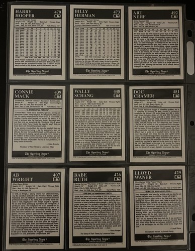 1992: The Sporting News Conlon Collection, Pick Your Cards - Picture 40 of 74