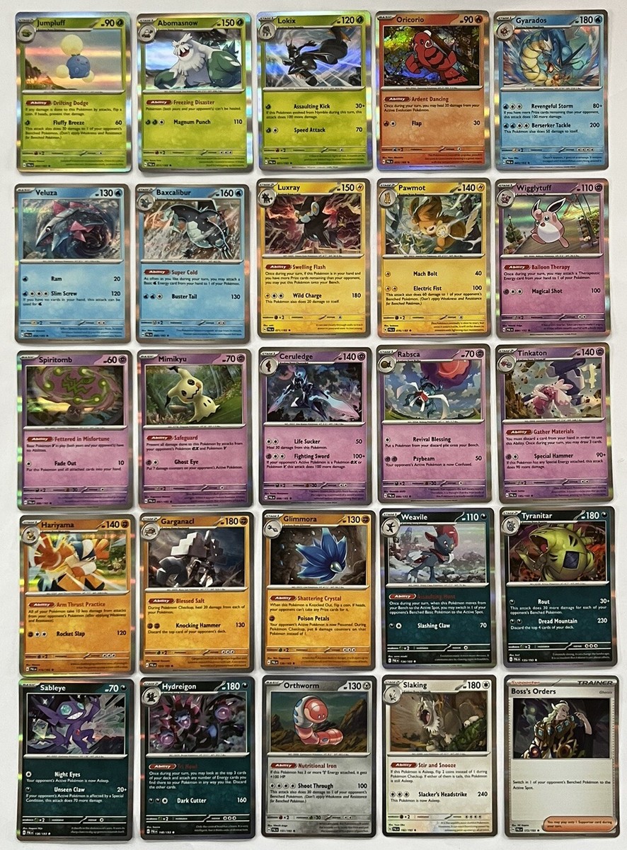 Pokmon TCG Paldea Evolved Holo Rare Complete 25 Card Set! Pack Fresh And NRMT+ | eBay Pokmon TCG Paldea Evolved Holo Rare Complete 25 Card Set! Pack Fresh And NRMT+ | eBay
