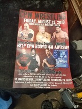 CPW Wrestling 2010 Scranton PA Event Poster Shane Douglas Nunzio Stevie Richards