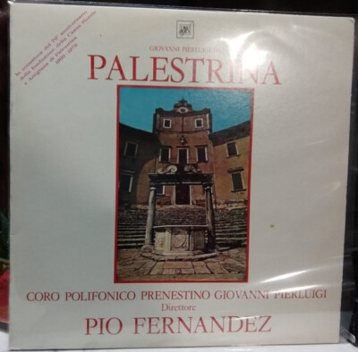Palestrina Giovanni Pierluigi Da Palestrina Edizioni Musicali Edipan Vinyl LP