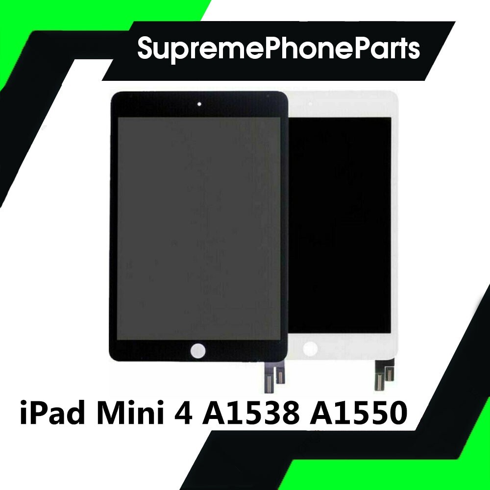 Display Glas Für IPad Mini 4 – Touchscreen Frontscheibe Digitizer, Schwarz, Selbstklebend, Inkl. Home Button
