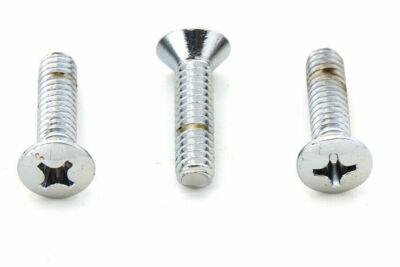 V-Twin Chrome Cover Screw Set for Harley Davidson 