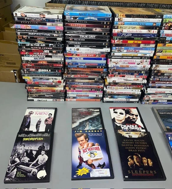 100 DVD movies! Wholesale assorted Used DVD Lot in great condition with cases! - Image 3 of 3