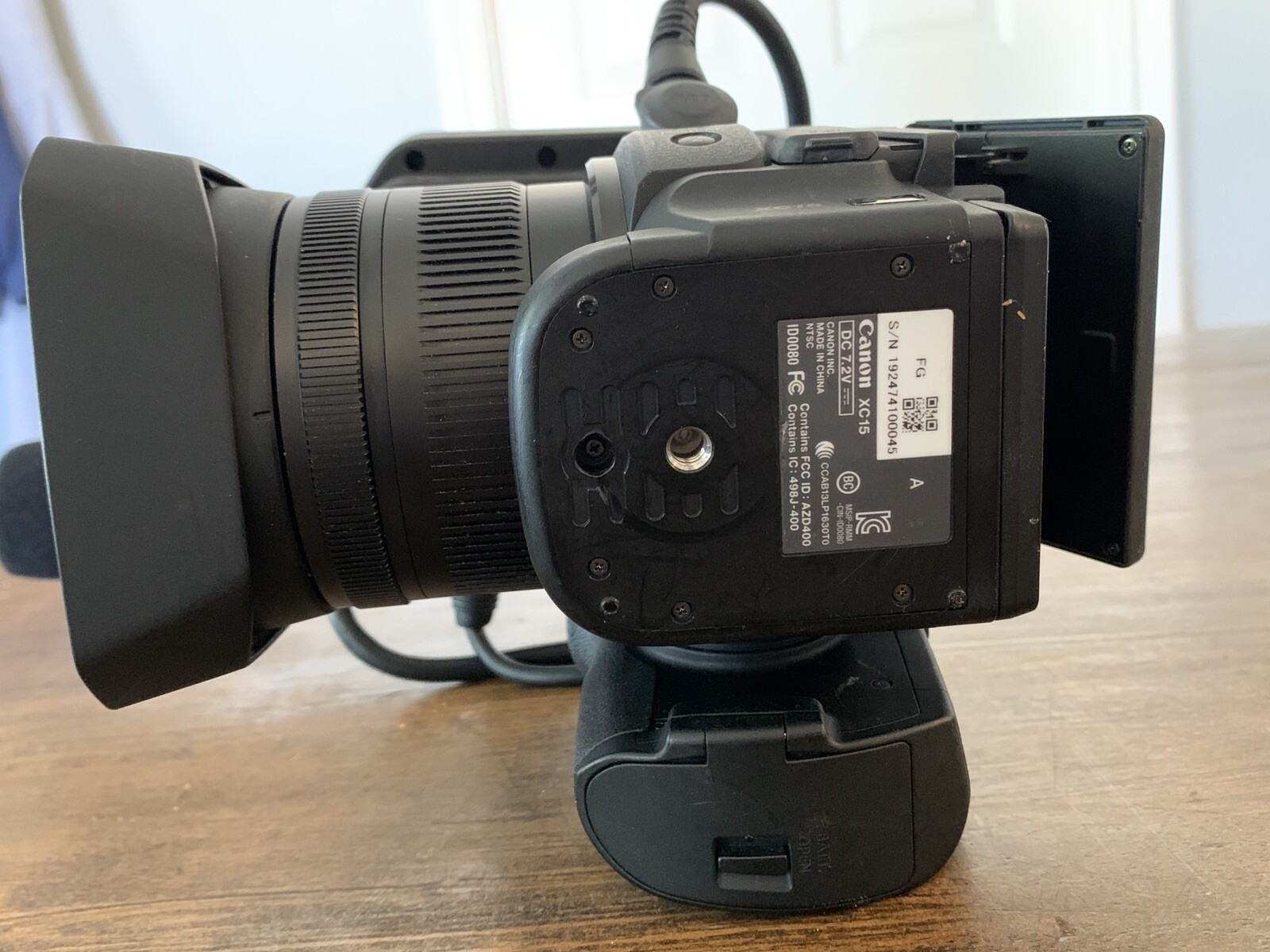 Canon XC15 4k Camera With Cinema Bundle And Case eBay