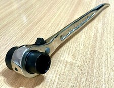19mm 24mm Scaffolder Socket Spanner Tool 12" Ratchet Podger Wrench Reverse 19 24