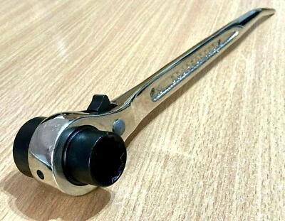 NEILSEN 19mm 24mm Scaffolder Socket Spanner Tool 12" Ratchet Podger Wrench Reverse 19 24