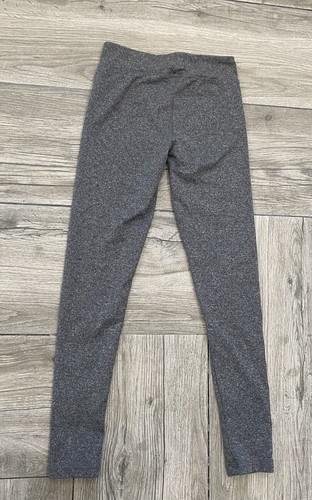 Champion Gray Logo Style Leggings Size 7/8 - Picture 3 of 3
