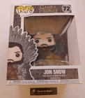 Funko Pop! Game of Thrones 72 Jon Snow on throne Pop Vinyl GOT FU37791