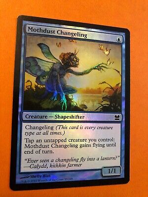 Mothdust Changeling FOIL Modern Masters NM Blue Common MAGIC MTG CARD ABUGames