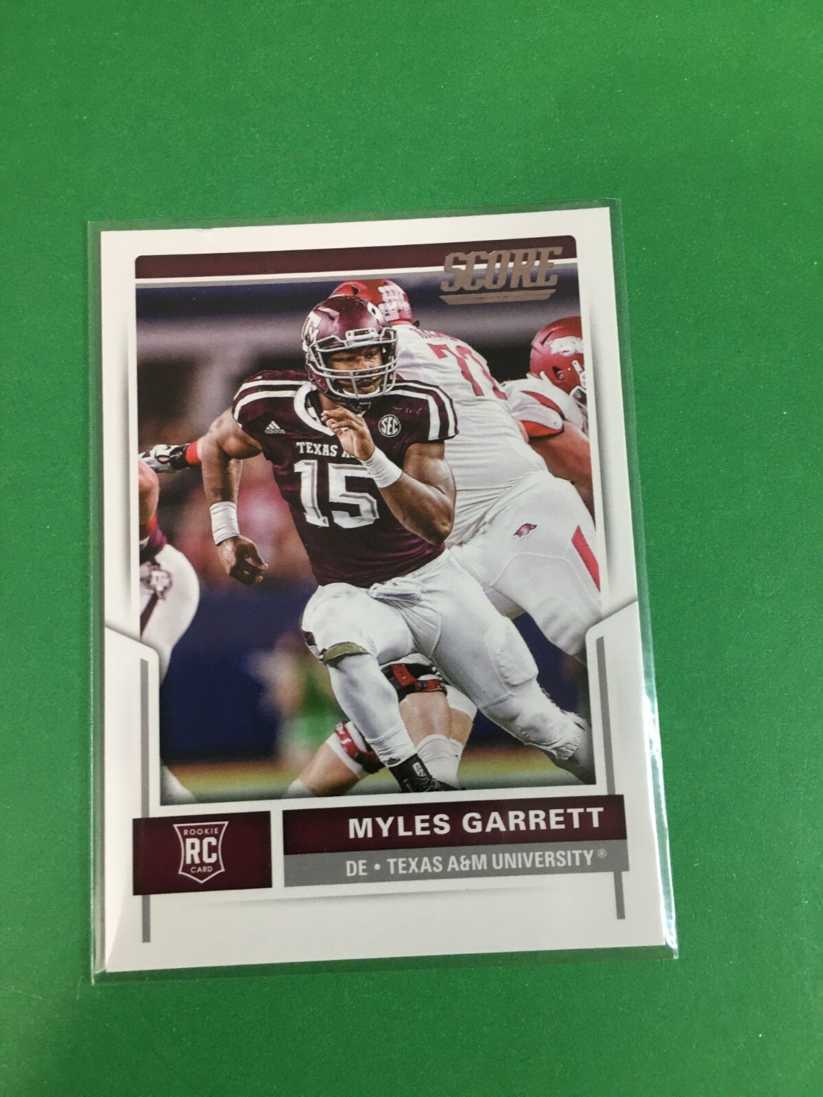 F152,042  2017 Score #337 Myles Garrett RC TEXAS A&M BROWNS 