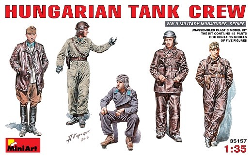 Miniart 35157 - 1/35 WWII Hungarian Tank Crew