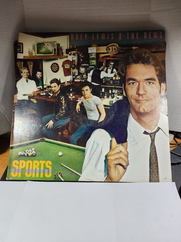 Huey Lewis And The News Sports Vinyl LP 33 Record (1983) Chrysalis VG+ R64 - 第 1/2 張圖片