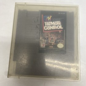 Lot Of 2 NES Nintendo Games MTV Remote Control & Bill Elliotts NASCAR Cartridges