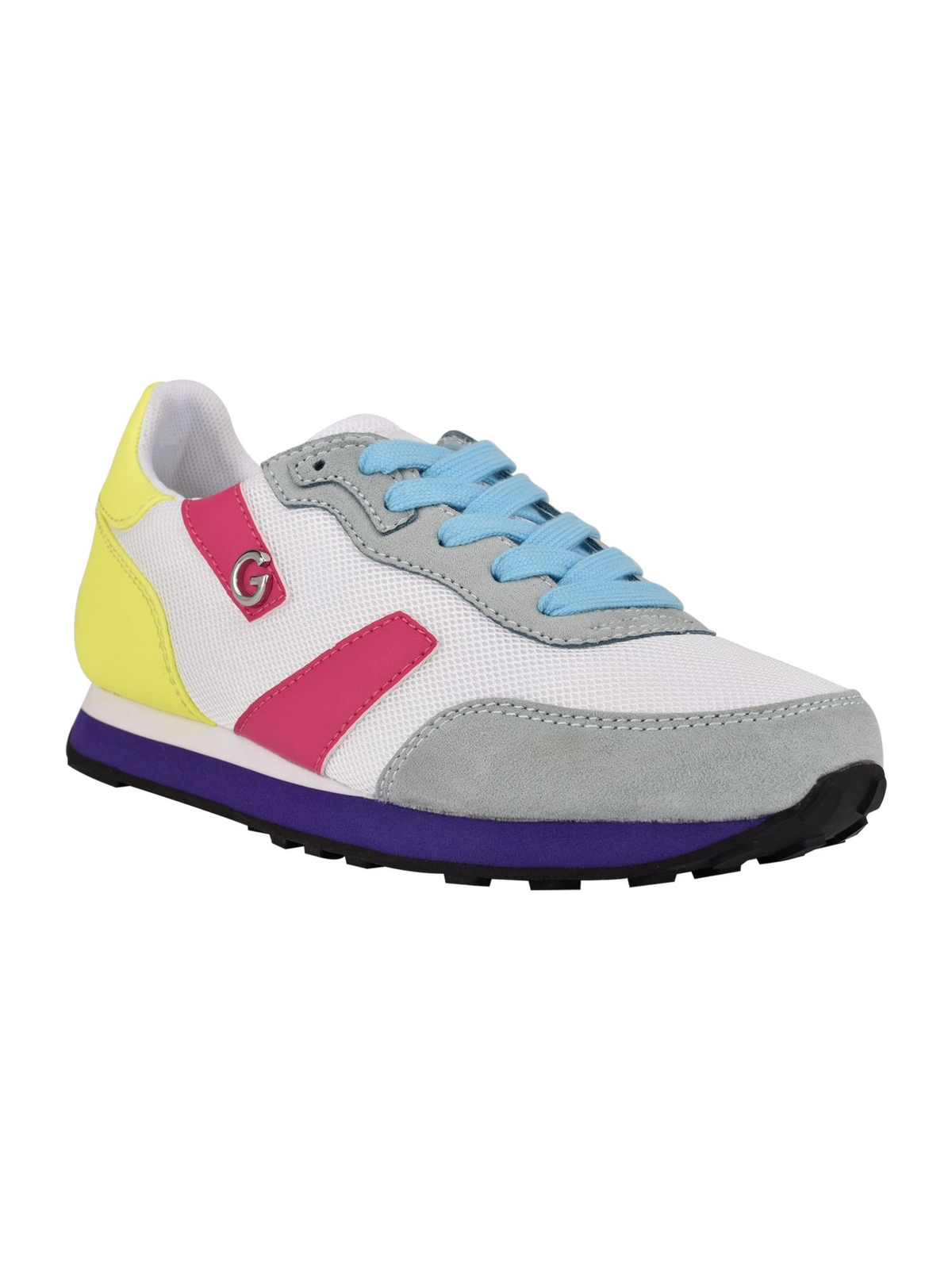 GBG LOS ANGELES Женские белые спортивные кроссовки Rayve с круглым носком на мягкой подкладке, 8 М